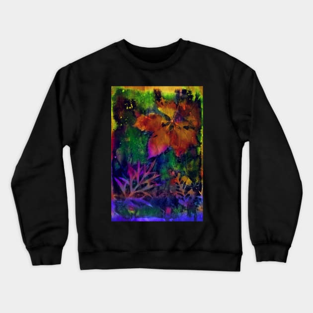 Botanical abstract 2 Crewneck Sweatshirt by redwitchart